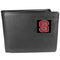 NCAA - N. Carolina St. Wolfpack Leather Bi-fold Wallet-Wallets & Checkbook Covers,Bi-fold Wallets,Window Box Packaging,College Bi-fold Wallets-JadeMoghul Inc.