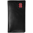 NCAA - N. Carolina St. Wolfpack Leather Tall Wallet-Wallets & Checkbook Covers,Tall Wallets,College Tall Wallets-JadeMoghul Inc.