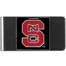 NCAA - N. Carolina St. Wolfpack Steel Money Clip-Wallets & Checkbook Covers,Money Clips,Steel Money Clips,College Steel Money Clips-JadeMoghul Inc.