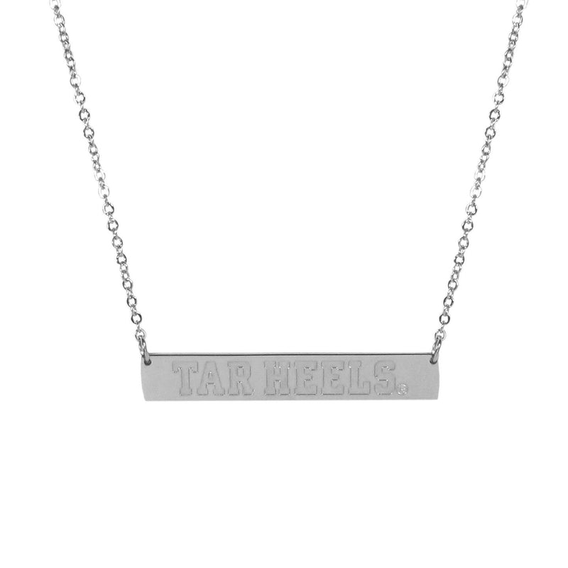NCAA - N. Carolina Tar Heels Bar Necklace-Jewelry & Accessories,College Jewelry,College Necklaces,Bar Necklaces-JadeMoghul Inc.