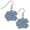 NCAA - N. Carolina Tar Heels Chrome Dangle Earrings-Jewelry & Accessories,Earrings,Dangle Earrings,Dangle Earrings,College Dangle Earrings-JadeMoghul Inc.