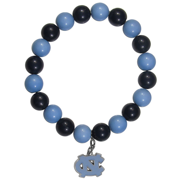 NCAA - N. Carolina Tar Heels Fan Bead Bracelet-Jewelry & Accessories,Bracelets,Fan Bead Bracelets,College Fan Bead Bracelets-JadeMoghul Inc.