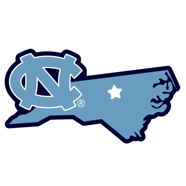 NCAA - N. Carolina Tar Heels Home State 11 Inch Magnet-Missing-JadeMoghul Inc.