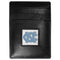 NCAA - N. Carolina Tar Heels Leather Money Clip/Cardholder Packaged in Gift Box-Wallets & Checkbook Covers,Money Clip/Cardholders,Gift Box Packaging,College Money Clip/Cardholders-JadeMoghul Inc.