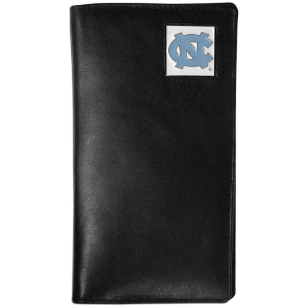 NCAA - N. Carolina Tar Heels Leather Tall Wallet-Wallets & Checkbook Covers,Tall Wallets,College Tall Wallets-JadeMoghul Inc.