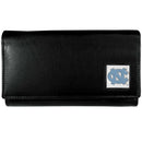 NCAA - N. Carolina Tar Heels Leather Women's Wallet-Wallets & Checkbook Covers,Women's Wallets,College Women's Wallets-JadeMoghul Inc.