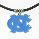 NCAA - N. Carolina Tar Heels Rubber Cord Necklace-Jewelry & Accessories,Necklaces,Cord Necklaces,College Cord Necklaces-JadeMoghul Inc.