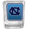 NCAA - N. Carolina Tar Heels Square Glass Shot Glass-Beverage Ware,Shot Glass,Graphic Shot Glass Set,College Graphic Shot Glass Set-JadeMoghul Inc.