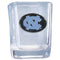 NCAA - N. Carolina Tar Heels Square Shot Glass-Beverage Ware,Shot Glasses,Square Shot Glasses,College Square Shot Glasses-JadeMoghul Inc.