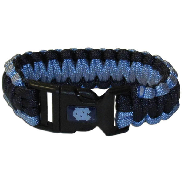 NCAA - N. Carolina Tar Heels Survivor Bracelet-Jewelry & Accessories,Bracelets,Survivor Bracelets,College Survivor Bracelets-JadeMoghul Inc.