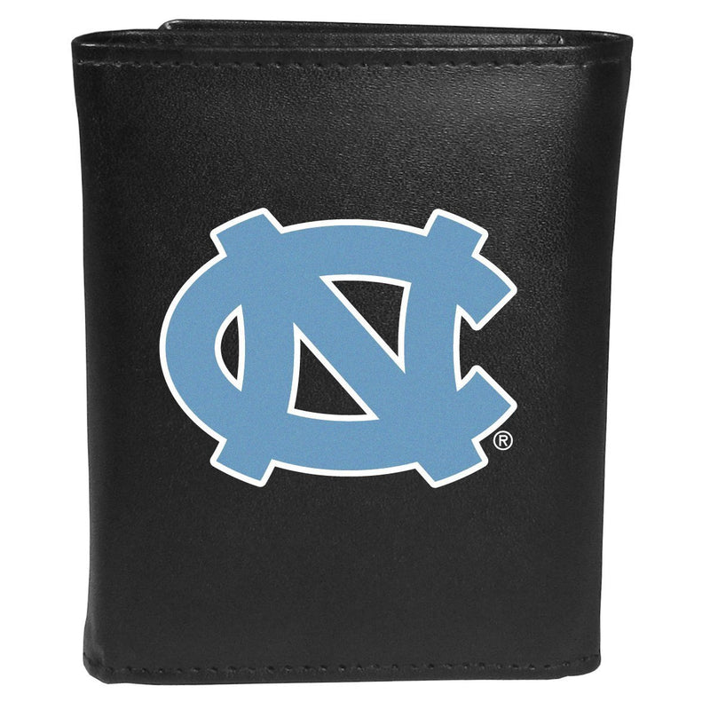 NCAA - N. Carolina Tar Heels Tri-fold Wallet Large Logo-Wallets & Checkbook Covers,College Wallets,N. Carolina Tar Heels Wallets-JadeMoghul Inc.