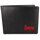 NCAA - Nebraska Cornhuskers Bi-fold Wallet-Wallets & Checkbook Covers,Bi-fold Wallets,Printed Bi-fold WalletCollege Printed Bi-fold Wallet-JadeMoghul Inc.