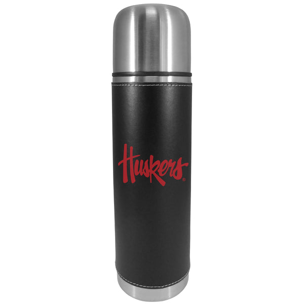 NCAA - Nebraska Cornhuskers Graphics Thermos-Beverage Ware,College Beverage Ware,Nebraska Cornhuskers Beverage Ware-JadeMoghul Inc.