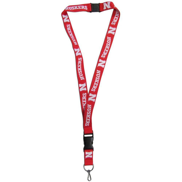 NCAA - Nebraska Cornhuskers Lanyard-Jewelry & Accessories,Lanyards,College Lanyards-JadeMoghul Inc.