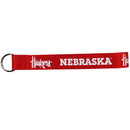NCAA - Nebraska Cornhuskers Lanyard Key Chain-Key Chains,Lanyard Key Chains,College Lanyard Key Chains-JadeMoghul Inc.