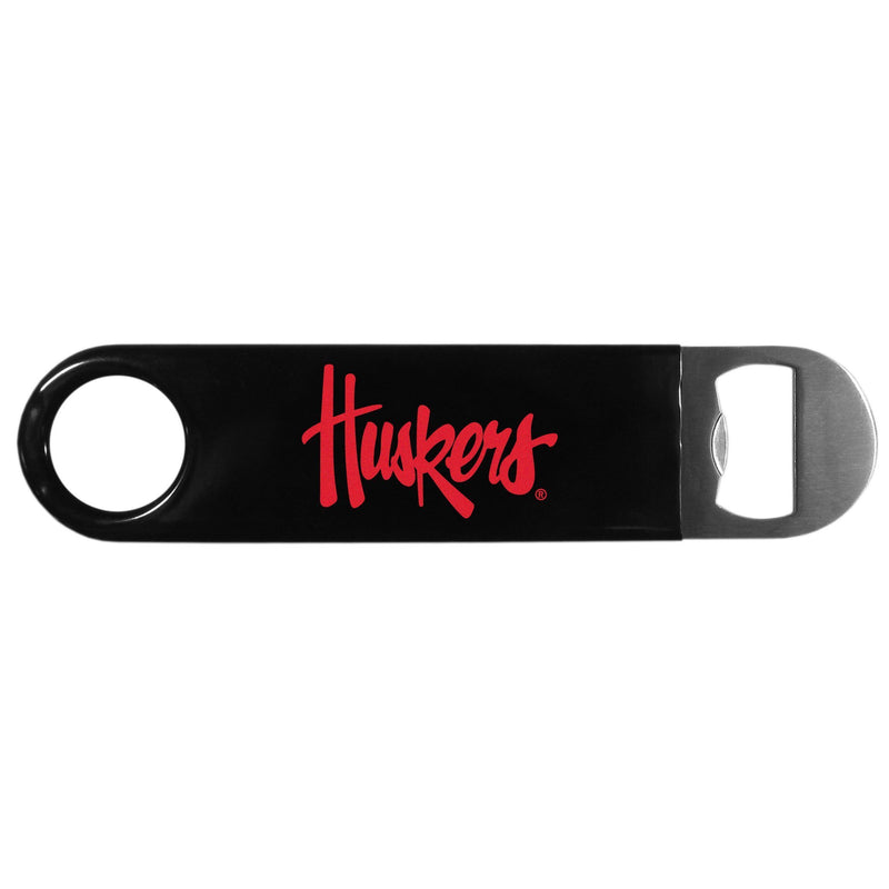 NCAA - Nebraska Cornhuskers Long Neck Bottle Opener-Tailgating & BBQ Accessories,Bottle Openers,Long Neck Openers,College Bottle Openers-JadeMoghul Inc.