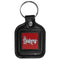 NCAA - Nebraska Cornhuskers Square Leatherette Key Chain-Key Chains,Leatherette Key Chains,College Leatherette Key Chains-JadeMoghul Inc.