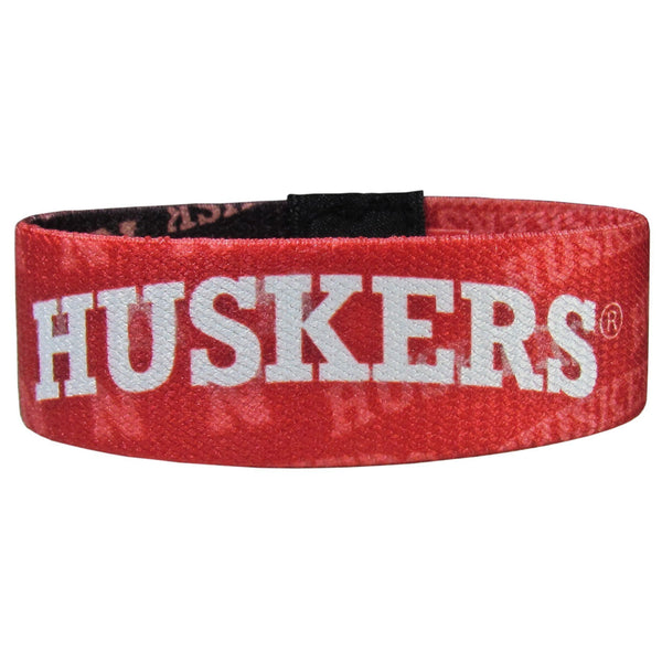 NCAA - Nebraska Cornhuskers Stretch Bracelets-Jewelry & Accessories,Bracelets,Team Stretch Bands,College Stretch Bands-JadeMoghul Inc.
