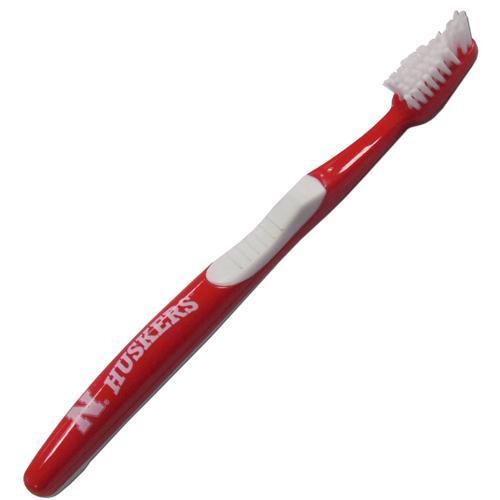 NCAA - Nebraska Cornhuskers Toothbrush-Home & Office,Toothbrushes,Adult Toothbrushes,College Adult Toothbrushes-JadeMoghul Inc.