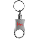 NCAA - Nebraska Cornhuskers Valet Key Chain-Key Chains,College Key Chains,Nebraska Cornhuskers Key Chains-JadeMoghul Inc.