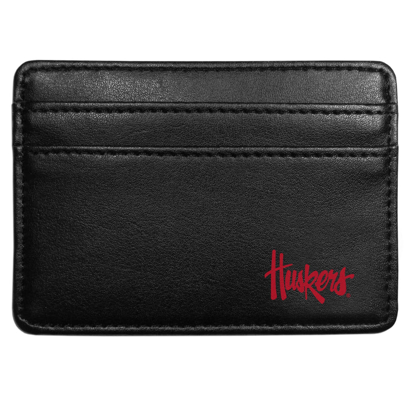 NCAA - Nebraska Cornhuskers Weekend Wallet-Wallets & Checkbook Covers,Weekend Wallets,College Weekend Wallets-JadeMoghul Inc.