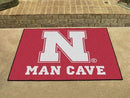 Door Mat NCAA Nebraska Man Cave All-Star Mat 33.75"x42.5"