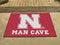 Door Mat NCAA Nebraska Man Cave All-Star Mat 33.75"x42.5"