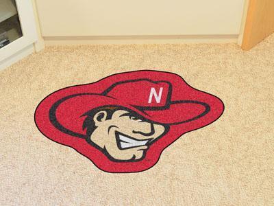 Custom Floor Mats NCAA Nebraska Mascot Custom Shape Mat