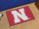 Outdoor Rugs NCAA Nebraska Starter Rug 19"x30"