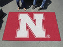 Indoor Outdoor Rugs NCAA Nebraska Ulti-Mat