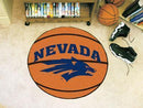 Round Rugs NCAA Nevada Basketball Mat 27" diameter