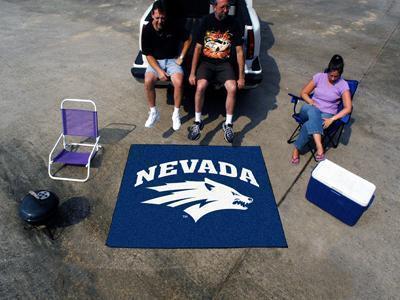 BBQ Grill Mat NCAA Nevada Tailgater Rug 5'x6'