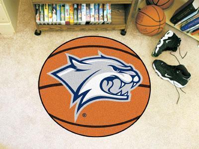 Round Area Rugs NCAA New Hampshire Basketball Mat 27" diameter