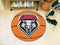 Round Rugs NCAA New Mexico Basketball Mat 27" diameter