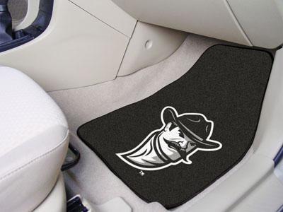 Car Floor Mats NCAA New Mexico State 2-pc Carpeted Front Car Mats 17"x27"