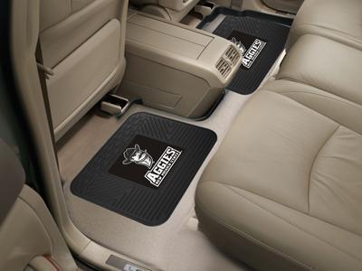 Rubber Car Floor Mats NCAA New Mexico State 2-pc Utility Car Mat 14"x17"