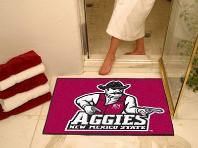 Door Mat NCAA New Mexico State All-Star Mat 33.75"x42.5"