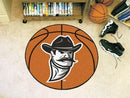 Round Rugs NCAA New Mexico State Basketball Mat 27" diameter