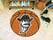 Round Rugs NCAA New Mexico State Basketball Mat 27" diameter