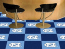 Carpet Flooring NCAA North Carolina 18"x18" Carpet Tiles