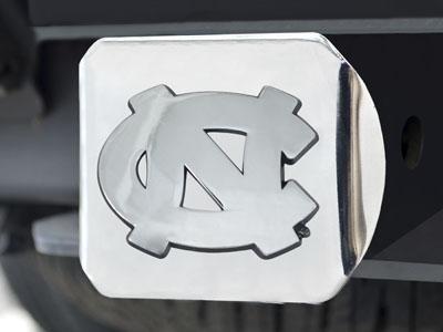 Hitch Covers NCAA North Carolina Chrome Hitch Cover 4 1/2"x3 3/8"