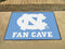 Door Mat NCAA North Carolina Fan Cave All-Star Mat 33.75"x42.5"