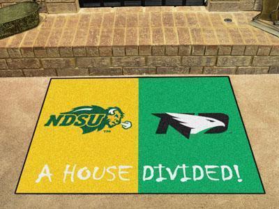 Large Area Rugs NCAA North Dakota State North Dakota House Divided Rug 33.75"x42.5"