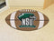 Modern Rugs NCAA Northeastern State Football Ball Rug 20.5"x32.5"