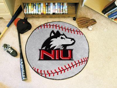 Round Rugs For Sale NCAA Northern Illinois Baseball Mat 27" diameter