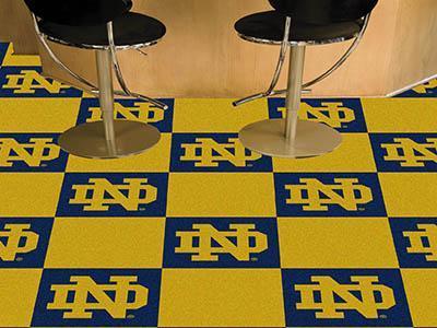 Carpet Squares NCAA Notre Dame 18"x18" Carpet Tiles