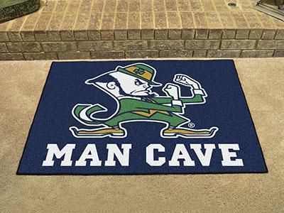 Floor Mats NCAA Notre Dame Man Cave All-Star Mat 33.75"x42.5"