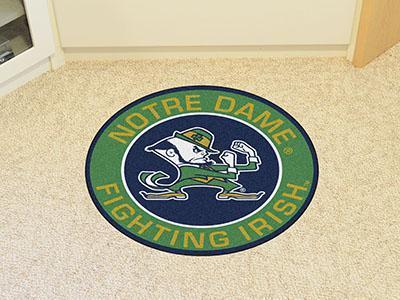 Round Rugs For Sale NCAA Notre Dame Roundel Mat 27" diameter
