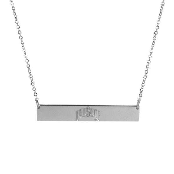 NCAA - Ohio St. Buckeyes Bar Necklace-Jewelry & Accessories,Necklaces,Bar Necklaces,College Bar Necklaces-JadeMoghul Inc.