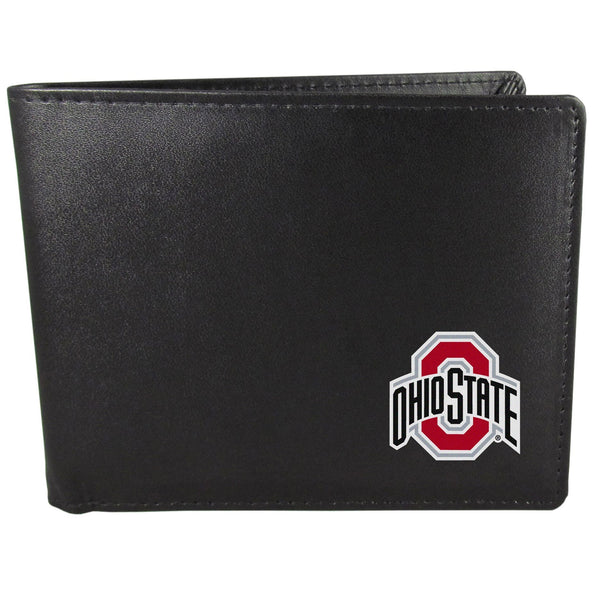 NCAA - Ohio St. Buckeyes Bi-fold Wallet-Wallets & Checkbook Covers,Bi-fold Wallets,Printed Bi-fold WalletCollege Printed Bi-fold Wallet-JadeMoghul Inc.